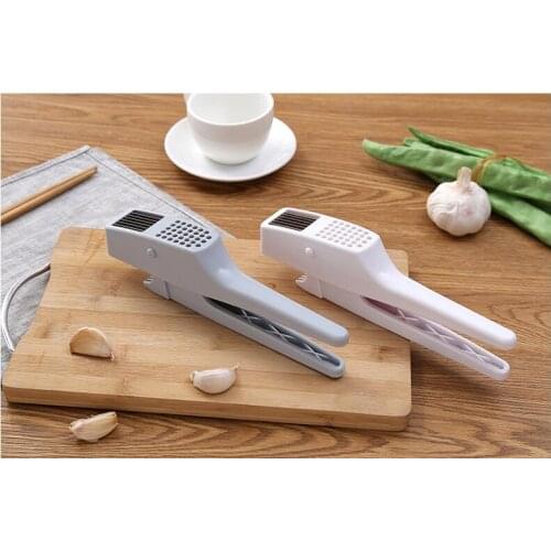 1PC Kitchen Tool Spiralizer Ginger Garlic Press Crusher Multifunctional Ginger Garlic Press Grinding Planer Slicer OK 0873