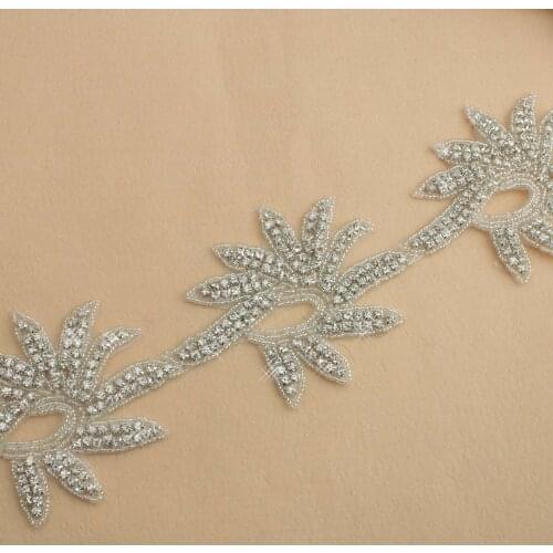 10Yards Crystal Rhinestone Ribbon Rhinestone Trim Diamond Sparkling Bling Applique Roll Sewing Stones Banding Trim