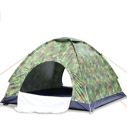 2019 Automatic Camouflage outdoor Camping Tent Fishing winter tents 1600G camping tent 4 Season 3-4 Person tents Outdoor