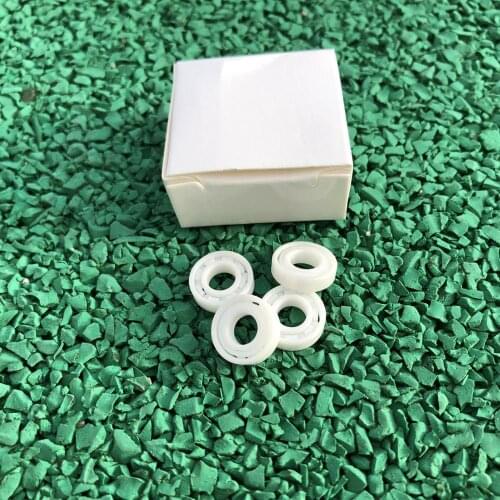 4pcs/10pcs 696 ZrO2 full Ceramic ball bearing 6x15x5 mm Zirconia ceramic bearings 6*15*5