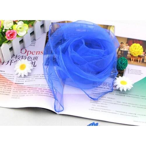 500pcs/lot women spring fashion cheap candy color silk bandana scarf as promotion gift size about (55-60)*60cm