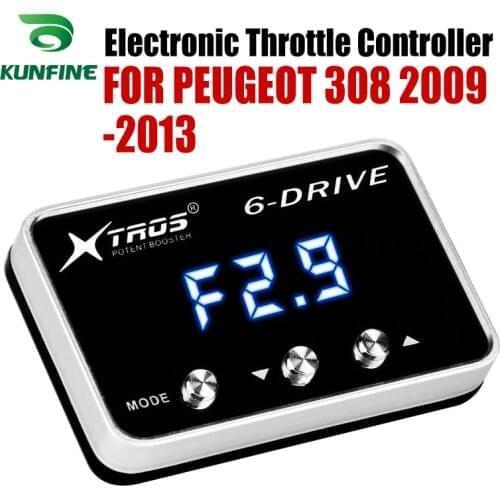 Car Electronic Throttle Controller Racing Accelerator Potent Booster For PEUGEOT 308 2009-2013 Tuning Parts Accessory