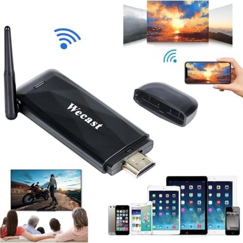 Wireless WiFi Screen Mirroring Share Cable HDMI-compatible Adapter Display Dongle for IPhone Xiaomi Huawei Android Phone To TV