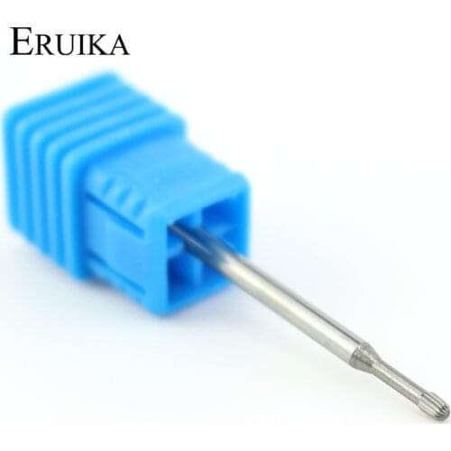 ERUIKA Tungsten Carbide Nail Drill Bit Rotary Burr Cuticle Clean Bits Machine for Manicure Accessories Nail Milling Cutter Tools