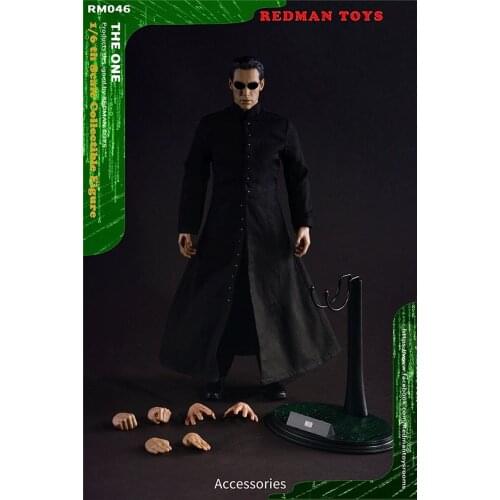 REDMAN TOYS RM046 1/6 Male Killer Figure Model 12'' Keanu Reeves Soldier Action Doll Full Set Doll In Stock