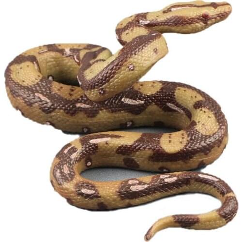 1pcs High Simulation Toy Plastic Snake Model Funny Scary Snake Whole Person Prank Animal Model Halloween Party Tricky Toys