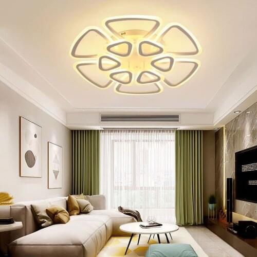 Fashion Led Ceiling Light 110V 220V Metal Ceiling Lamp For Living room Bedroom Dining room Chandelier Ceiling Lighting Fixtures