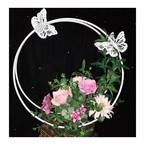 New butterfly moon wedding tie yi geometry road lead T stage wedding beauty Chen decoration props window background wall