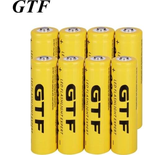 GTF 18650 3.7V 9800mAh Li-ion battery Rechargeable Lithium ion Batteries for flashlight headlamp electronic toy drop shipping