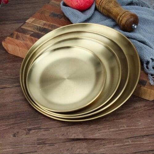 Outdoor Barbecue Tray Ovenware Picnic BBQ Grill Camping Frying Pan Round Baking Pan Holes Grill Tray Plate