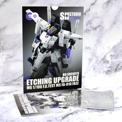 SH STUDIO 1/100 MG Ka Version FAZZ Gundam Special Etching Sheet Metal Detail Tonic