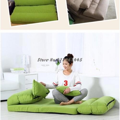 Thickened Double, Single Lazy Sofa, Tatami Floor, Bay Window Chair, Reading Bed, Leisure Folding Sofa
