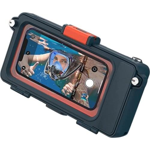 IPX8 Waterproof Phone Case For Iphone Samsung Galaxy All Series Professional Diving Phone Case With Bluetooth Controller