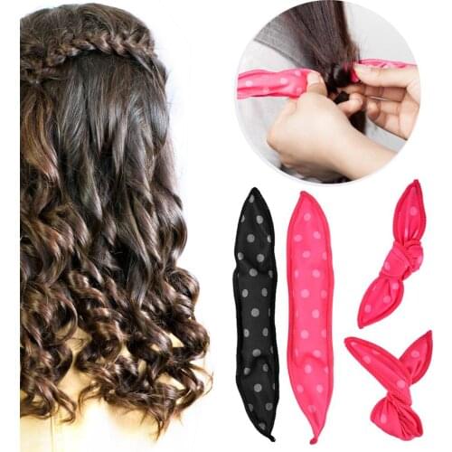 10Pcs Dot Flexible Sponge Hair Roller Night Sleep Curler DIY Hairstyling Hair Curler No Heat No Clip Hair Curling DIY Tool