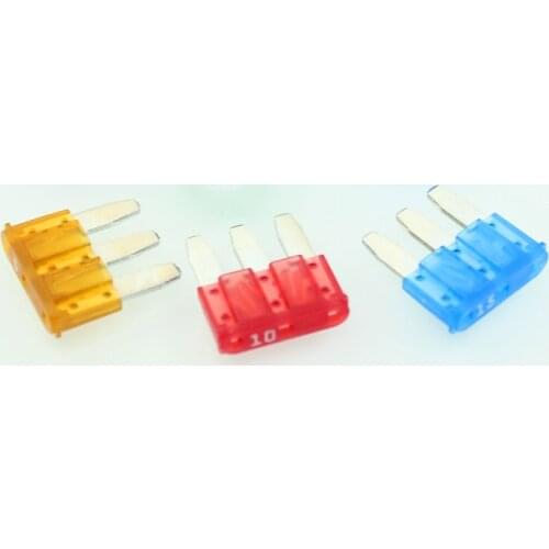 5 Pcs Micro3 Fuse 3 Pins High Quality PEC Automotive Car Fuse For Ford Focus Mondeo Dodge JEEP 5A 7.5A 10A 15A