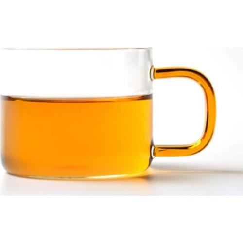 6 PCS/LOT Heat Resistant Glass Teacups Mini Coffee Cups