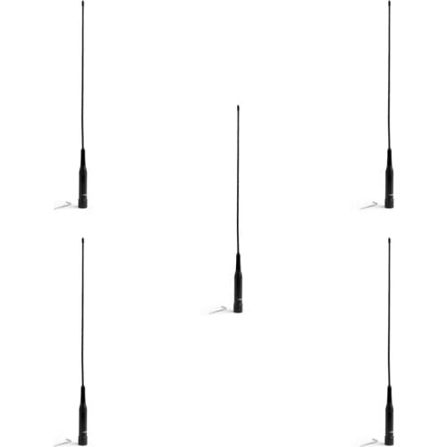 Artudatech 5Pcs Wholesale NL-R2 Dual Band Antenna 144/430MHZ PL259 For Car Bus Taxi Mobile Ham Radio Aerial