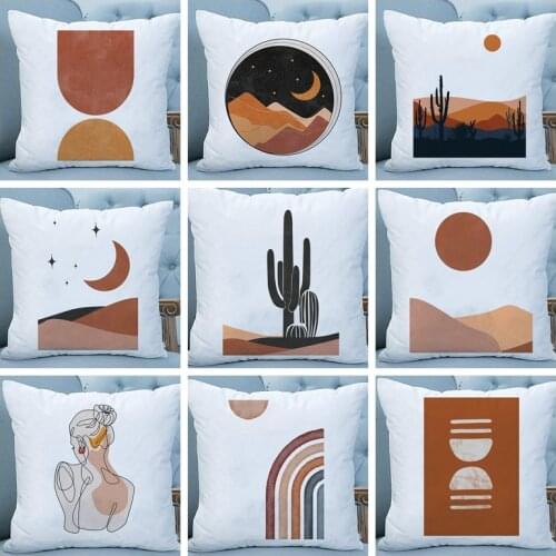 Modern Colorful Pillow Case Geometry Cushion Covers Sofa Chair for Living Room Home Decorative Pillowcases 45*45cm
