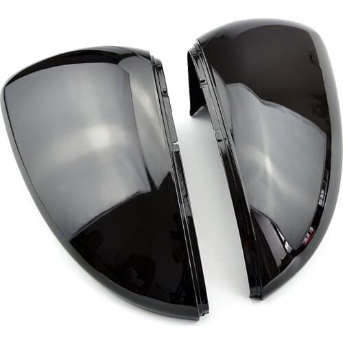 For VW Passat B7 Jetta MK6 Scirocco MK3 2009 up new CC side mirror cover (black) for Volkswagen mirror cover