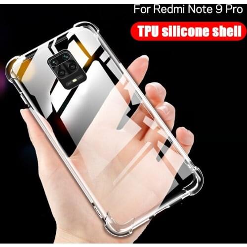 For Xiaomi 11 Lite Mi Note 10 Lite Mi 10T Pro Redmi 9AT 9C NFC Silicone Case For Redmi Note 9S 8T 9 Pro 8A 7S 7A 6A Clear Cover