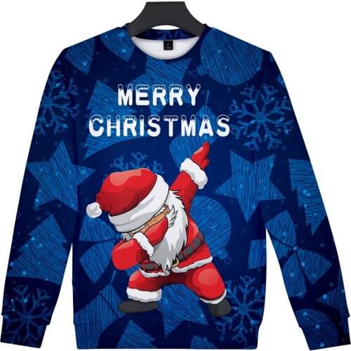 Aikooki Hot Sale Christmas Sweatshirts Men/Women Fashion Casual Harajuku Capless Hoodie 3D Print Christmas Mens Hoodies Top