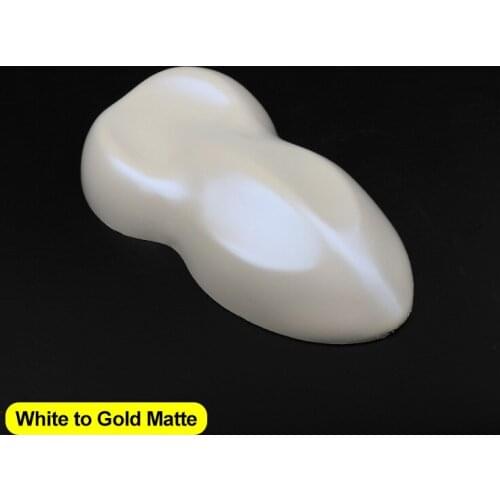 Removable and washable Matte White to Gold Car Body Wraps Film Soft Flexible PVC Sticker Easy Install