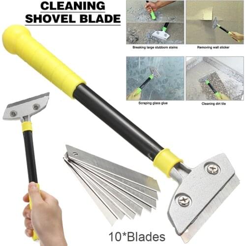 Razor Blade Scraper Detachable Cleaning Shovel Blade Wallpaper Scraper Tile Glue Paint Remover Tool Parts