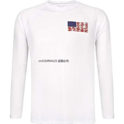 Long Sleeve Sunscreen Anti-uv Breathable Coat Summer Quick Dry Fishing Shirt Size XS-5XL Jacket Men Fishing Clothing Ultrathin