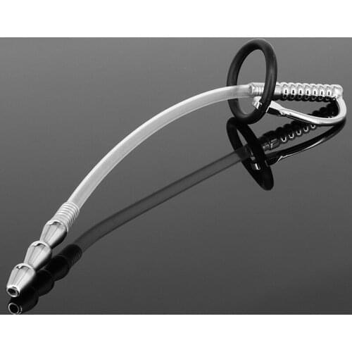 Urethral sounding penis jewelry catheters male cock plug dilator urethra sound masturbation rod gay toys bdsm men sex products