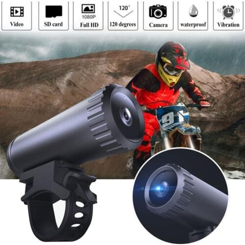 Motorcycle DVR Dash Cam HD 1080P Driving Recorder Camera Support Night Vision LED Night Vision Light Supplement For Bike