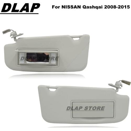 1PCS For Nissan Qashqai 2008-2015 Car Interior SunVisor Sunshade Sun Shield Sunvisor Suot For Left Hand Drive