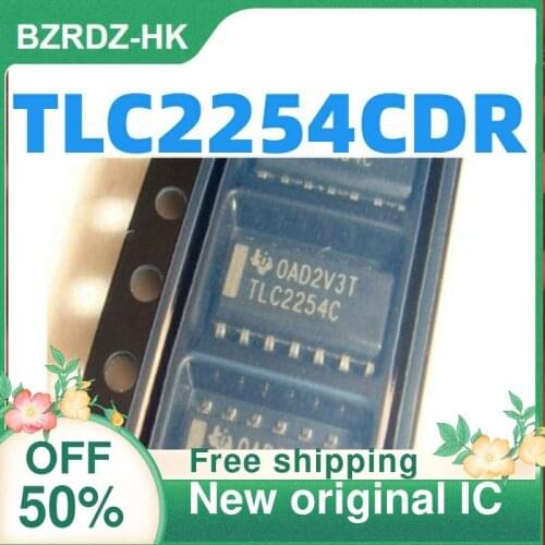 2-5PCS/lot TLC2254CDR TLC2254C SOP-14 New original IC