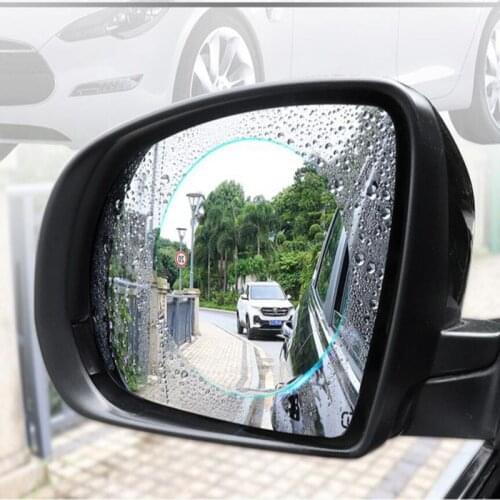 2Pcs Universal Car Rearview Mirror Rain Eyebrow Auto Car Rear View Side Rain Shield Snow Guard Sun Visor Shade Protector
