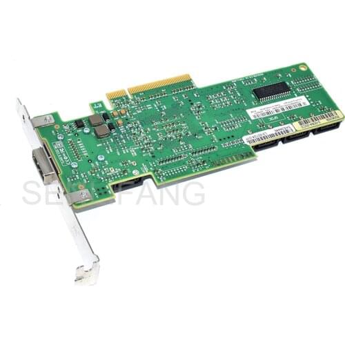25R8071 Well Tested LSI SAS 3444E-R 8 port HBA JBOD SFF8088 SATA x4 MiniSAS 3Gb PCI-E X8 Controller Card 95%NEW