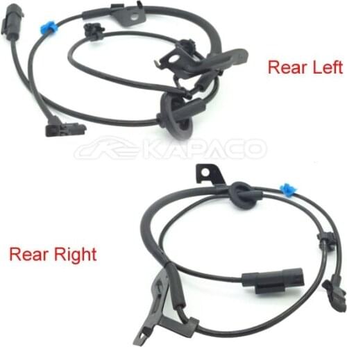 2x F/R Left&Right ABS Wheel Speed ABS Sensor 4670A581 4670A582 For CW4W CW5W CW6W CW8W ASX GA2W GA3W 4G69 Mitsubishi Outlander