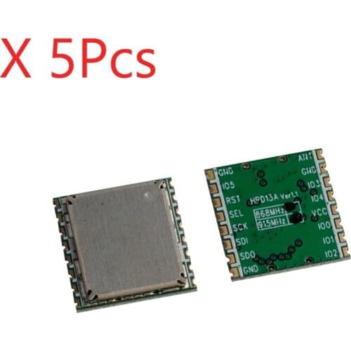 5Pcs HPD13A-868MHz SX1276 Wireless Transceiver Module LoRa Data Transmission Remote Control HPD13A 868MHz for Smart Home IOT