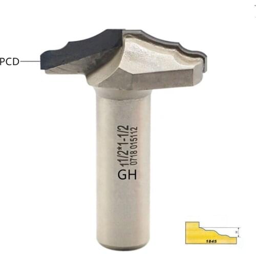 Long wear life Diamond router bits woodworking cutter PCD circular arc wood turning tools for furniture