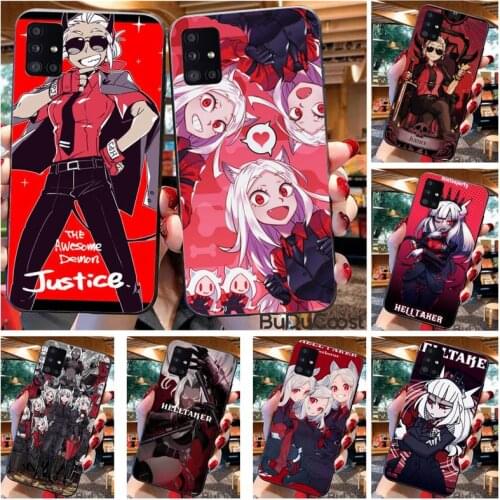 Riccu Cute cartoon helltaker Phone Case For Samsung Galaxy A21S A01 A11 A31 A81 A10 A20E A30 A40 A50 A70 A80 A71 A51