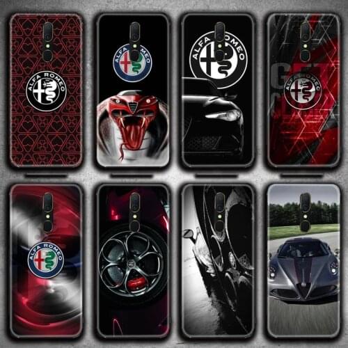 Cool alfa car romeo Phone Case For Oppo A5 A9 2020 Reno2 z Renoace 3pro A73S A71 F11