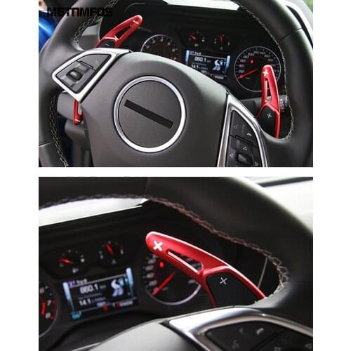 For Chevy For Chevrolet Camaro 2016-2021 2022/For Corvette C7 2016-2019 Car Steering Wheel Shift Paddles Blade Shifter Extended