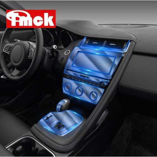 For Jaguar E-PACE e pace X540 2018 2019 2020 Car Accessories Center Console Gear Central Navigation Full Set TPU Protector Film