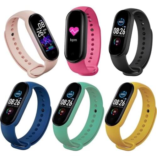 M5 Sport Fitness Tracker Smartband Smart Bracelet Blood Pressure Heart Rate Monitor Band Wristband