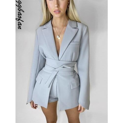 Женские длинные пиджаки GGBAOFAN China At AliExpress