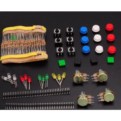 Component Kit (carbon film Resistor+LED+WTH148 Potentiometer) Super Electronic Component Kits Normal Parts Assorted set pack
