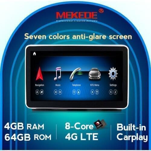 Mekede for Mercedes Benz ML W166/GL X166 ML320 ML350 ML400 ML500 2013-2015 NTG 4.5 Android 10.0 Car Multimedia Player GPS Navi