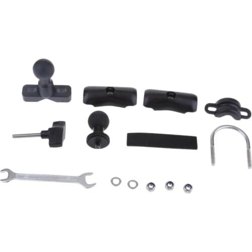 Motorcycle U Bolt Socket Arm Standard 1/4" Mounting Pattern For GPS Camera