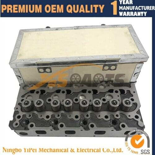 New Complete Cylinder Head for Bobcat 341 337 773 S175 S185 Kubota V2003