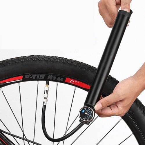 Portable Bicycle Pump Mountain Bike Electric Pump Road Cycling Smart Tire Air Pump Bicycle Inflation Pump for Bicycle Tires Ball