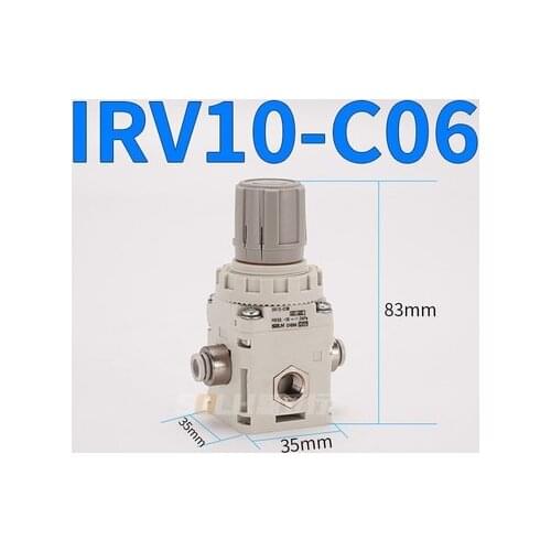 IRV IRV10 IRV10-C06 IRV10-C08 Negative pressure regulating valve vacuum Precision Pressure reducing regulating valve