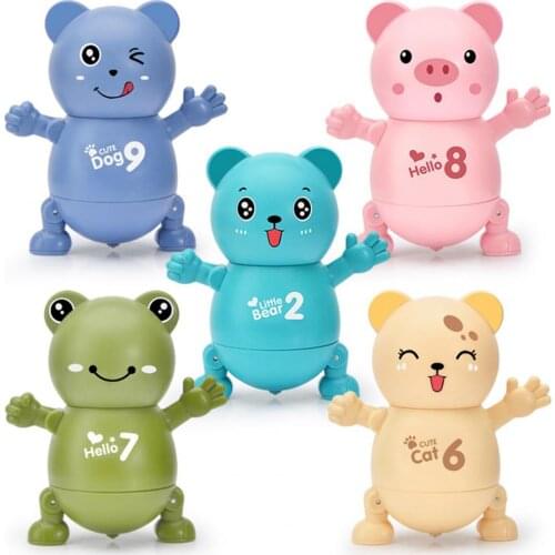 Spinning Top Fast Rotating Cartoon Detachable Educational Rotation Spinning Top Toy for Kids